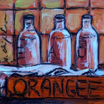 Peinture intitulée "H2o rangée" par Nathalia Chipilova, Œuvre d'art originale, Acrylique