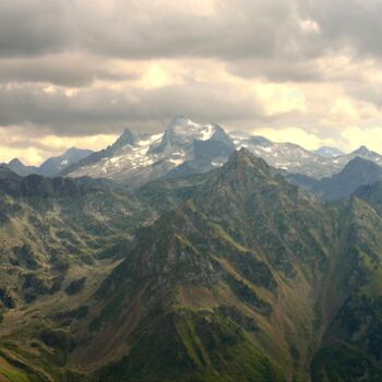 摄影 标题为“Les Hautes-Pyrénées…” 由Philippe Berthier, 原创艺术品, 数码摄影