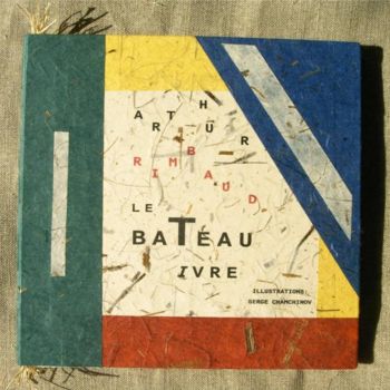 Painting titled "Le Bateau Ivre (sur…" by Serge Chamchinov, Original Artwork, Other