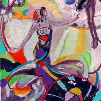 Dessin intitulée "Living the Dream" par Devorah Rosen, Œuvre d'art originale, Photographie numérique