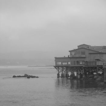 Photographie intitulée "Calme B/W" par A Guerard, Œuvre d'art originale