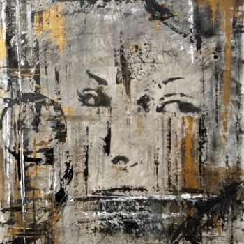 Peinture intitulée "Silence" par Christophe Gaspard, Œuvre d'art originale, Acrylique
