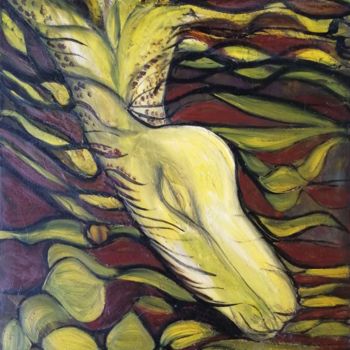 「Algae ©」というタイトルの絵画 Begaによって, オリジナルのアートワーク, オイル