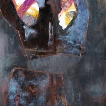 Peinture intitulée "Midas" par Philippe Casaubon, Œuvre d'art originale, Huile
