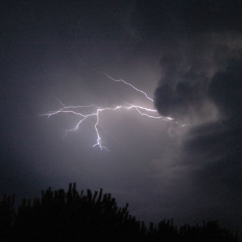 「CIEL D'ORAGE」というタイトルの写真撮影 Dominique Thivollierによって, オリジナルのアートワーク