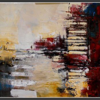 Peinture intitulée "Siempre tarde" par Jicé, Œuvre d'art originale, Huile