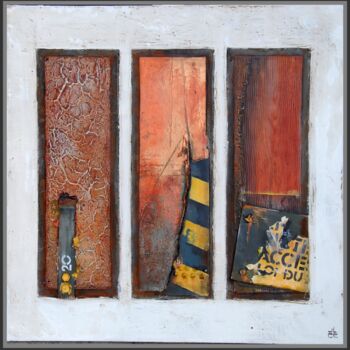Peinture intitulée "Le 6ème élément" par Jicé, Œuvre d'art originale, Huile