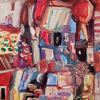 "La Grand' Place" başlıklı Tablo Muriel Cayet tarafından, Orijinal sanat