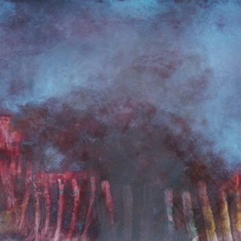 Peinture intitulée "Midgard" par Philippe Casaubon, Œuvre d'art originale, Acrylique