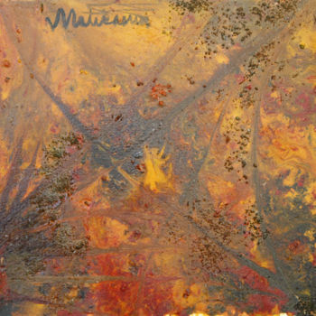 「Pera's Psychedelic…」というタイトルの絵画 Pertti Matikainenによって, オリジナルのアートワーク, オイル