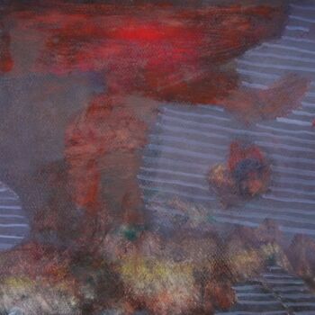 Peinture intitulée "Milton" par Philippe Casaubon, Œuvre d'art originale, Huile