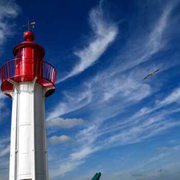Photography titled "Feu de Trouville(2)" by Pierre-Yves Rospabé, Original Artwork, Digital Photography