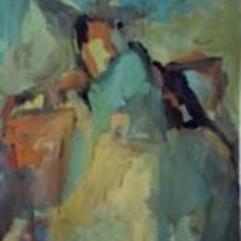 Peinture intitulée "Sans titre" par Sandrine Wely, Œuvre d'art originale