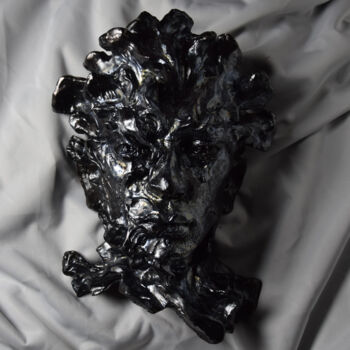 Sculpture titled "Marcel" by Sergey Sovkov, Original Artwork, Ceramics