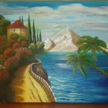 Painting titled "20180123-093903.jpg" by Gulia Akhangaranskaia, Original Artwork, Oil