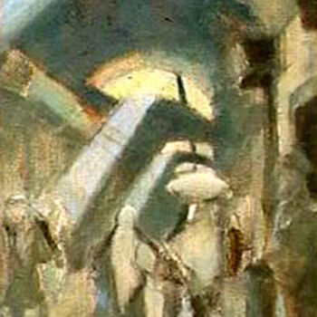 Painting titled "les souks" by Elodie Studler, Original Artwork