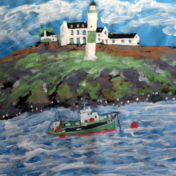 Peinture intitulée "esquisse-doelan.jpg" par Didier Duclos, Œuvre d'art originale, Acrylique