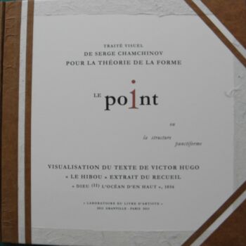 Gravures & estampes intitulée "Le Point" par Serge Chamchinov, Œuvre d'art originale