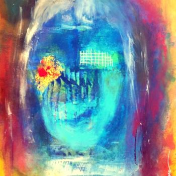 Painting titled "fenetre-sur-vie" by Mysane, Original Artwork, Other