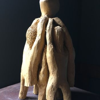 Sculpture intitulée "humanity" par Paul Yves Poumay, Œuvre d'art originale, Argile
