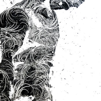 Peinture intitulée "Ethnie 1" par Laurent Zagarri, Œuvre d'art originale, Acrylique