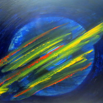 Peinture intitulée "the-conquest-of-spa…" par Marianne Charlotte Mylonas-Svikovsky (Marlo), Œuvre d'art originale