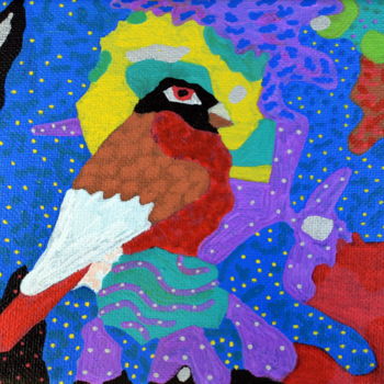 Painting titled "Philou" by Chrystelle Ragot, Original Artwork, Acrylic