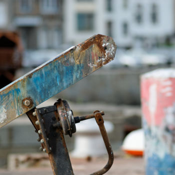 Photography titled "Graphisme portuaire…" by Pascal Moulin, Original Artwork