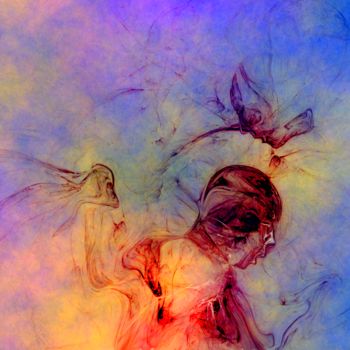 数字艺术 标题为“130417h” 由Jean-François Bayle, 原创艺术品, 数字油画