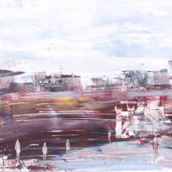 Malerei mit dem Titel "Семилуки" von Mark Kozyrev, Original-Kunstwerk, Öl