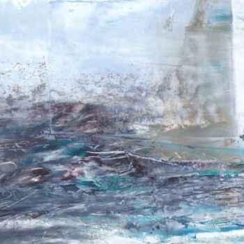 Pintura intitulada "Морской волк" por Mark Kozyrev, Obras de arte originais, Óleo