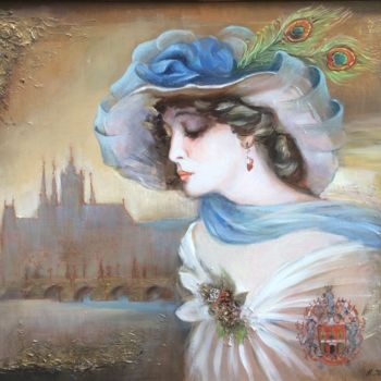 Pintura titulada "Retro Time" por Michael Slutsker, Obra de arte original, Oleo