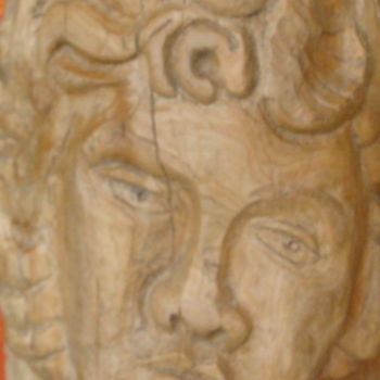 Γλυπτική με τίτλο "idee-noire.jpg" από Martine Chatain Ottelé, Αυθεντικά έργα τέχνης