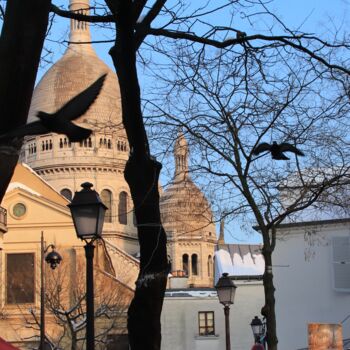 "Place du Tertre, Mo…" başlıklı Fotoğraf Pierre-Yves Rospabé tarafından, Orijinal sanat, Dijital Fotoğrafçılık
