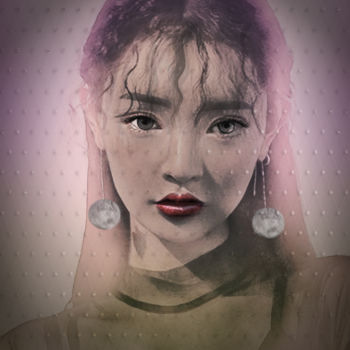 제목이 "Pink digital painti…"인 디지털 아트 Dodi Ballada로, 원작, 포토 몽타주