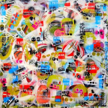 Malerei mit dem Titel "Luxury loft" von Eugenia Delad, Original-Kunstwerk, Acryl