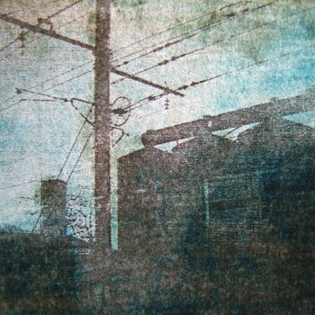Photographie intitulée "Usine-ssa46375.jpg" par Hélène Mongin, Œuvre d'art originale