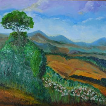 제목이 "Morvan Sud IV"인 미술작품 Philip Moreau로, 원작, 기름