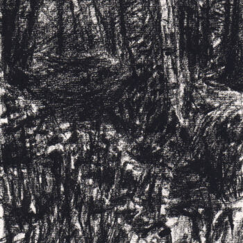 Dessin intitulée "Végétation (croquis…" par David Benayoun, Œuvre d'art originale, Crayon