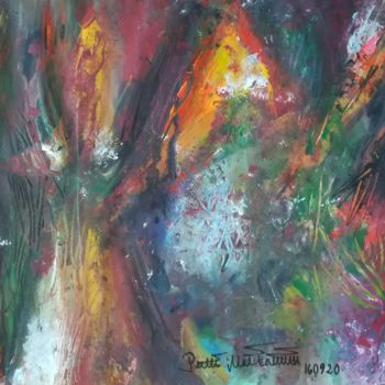 Ζωγραφική με τίτλο "160920-acrylic-on-p…" από Pertti Matikainen, Αυθεντικά έργα τέχνης