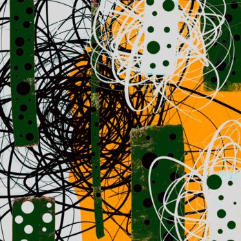 Digital Arts titled "Between Spring and…" by Cila, Original Artwork, Digital Painting