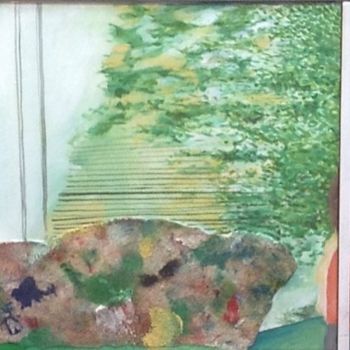 Malerei mit dem Titel "but Father" von Sebastian Olivier Burckhardt, Original-Kunstwerk, Acryl