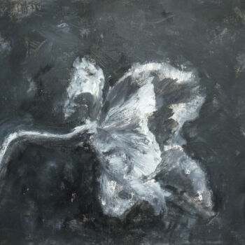 Dessin intitulée "Fleur" par David Benayoun, Œuvre d'art originale, Pastel