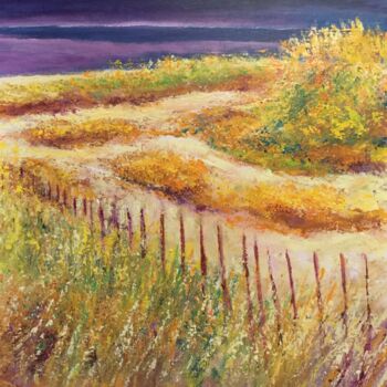 Peinture intitulée "Un amour de Ferret" par Anne Vignau, Œuvre d'art originale