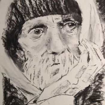 Рисунок под названием "Souvenirs" - Dominique Dève, Подлинное произведение искусства, Древесный уголь