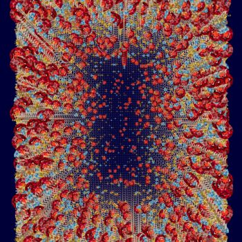 Arts numériques intitulée "Planète Gemma 4 (40…" par Frédéric Durieu & Nathalie Erin, Œuvre d'art originale, Travail numériq…