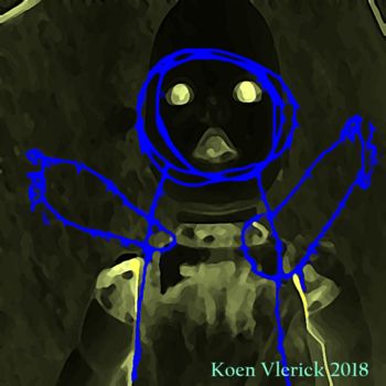 Digital Arts titled "CHILD 2018" by Koen Vlerick, Original Artwork