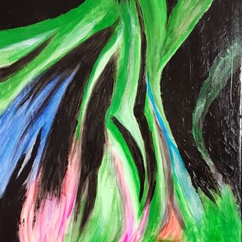 Peinture intitulée "71-improvisation-12…" par Dany Champeme, Œuvre d'art originale
