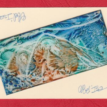 Peinture intitulée "Reset Ki'Chi'Qi 11" par Obel'Isa, Œuvre d'art originale, Cire