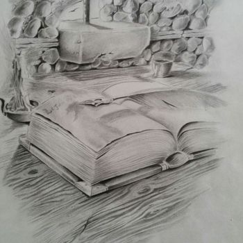 Dessin intitulée "Memoires" par Philippe Dran, Œuvre d'art originale